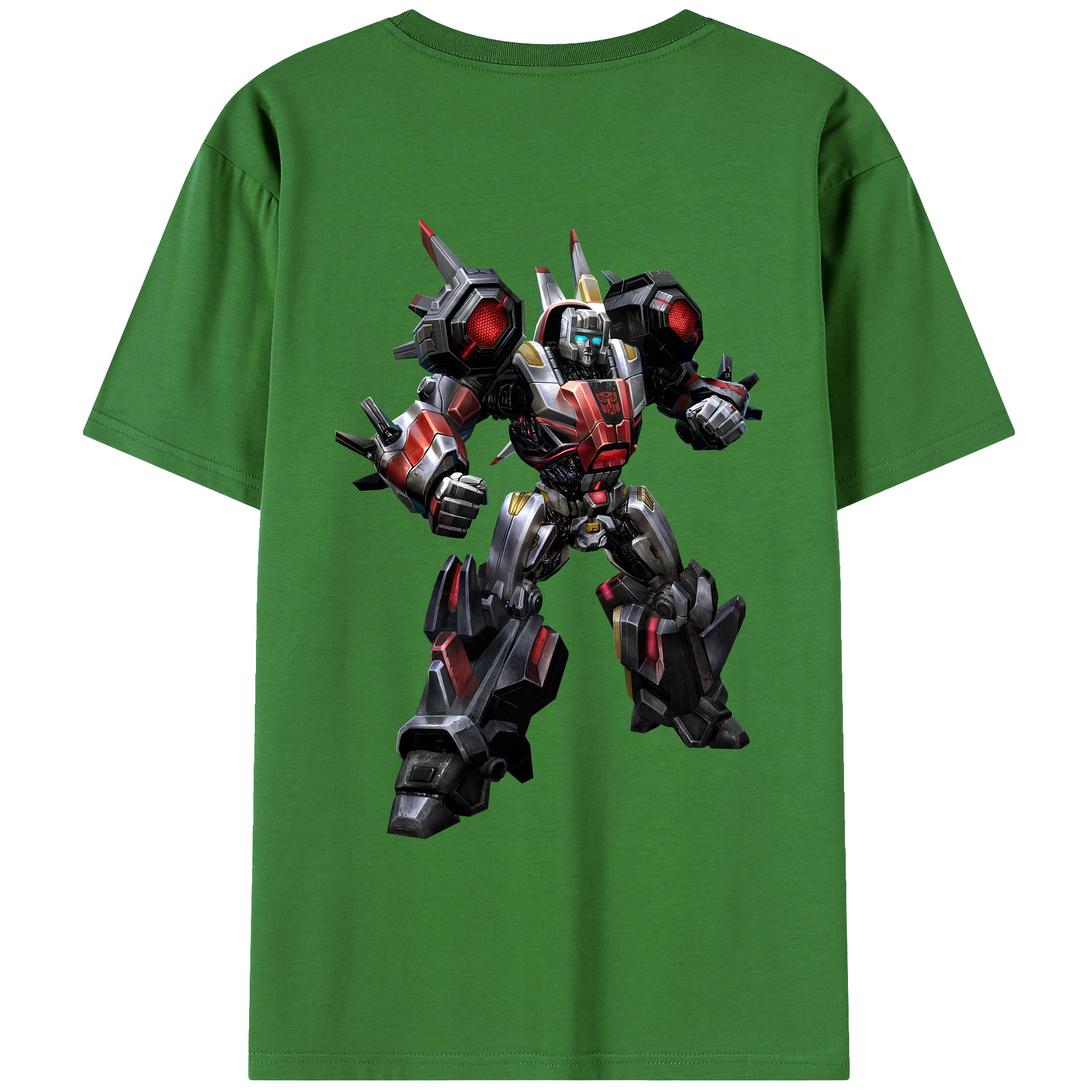 （画像用） Transformers トランスフォーマー レディース半袖Tシャツ(バックプリント)